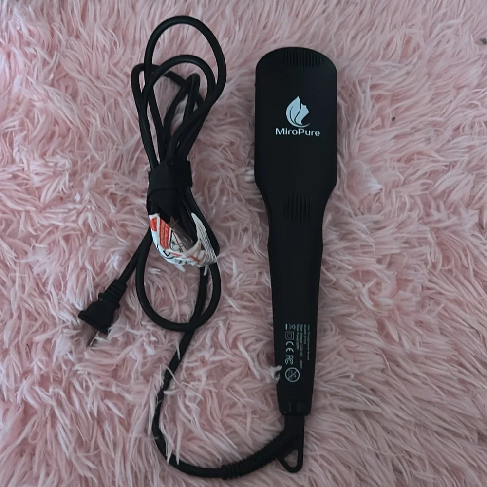 MiroPure Black Hair Straightening Brush